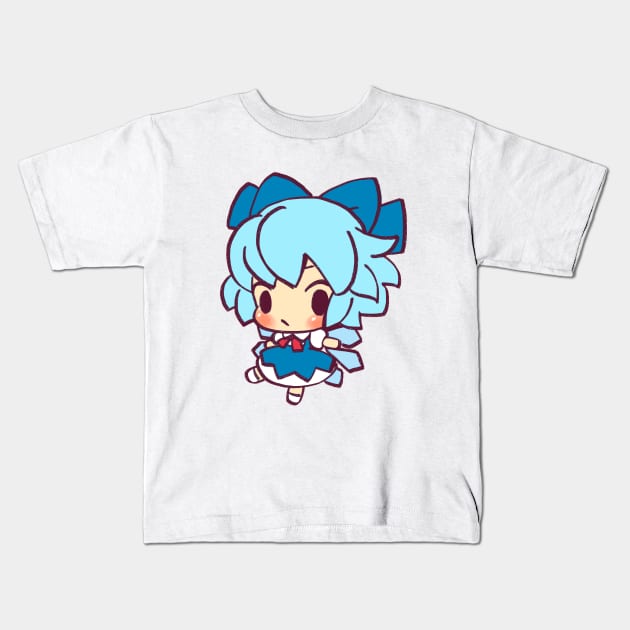 Mudwizard re-draws the tiniest of tiny chibi cirno / touhou memes Kids T-Shirt by mudwizard